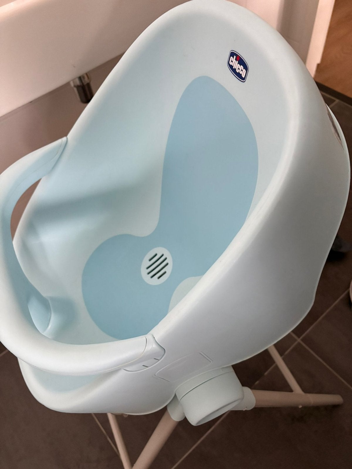 Chicco Bubble Nest douchestoel voor baby's, Kinderen en Baby's, Zo goed als nieuw, Badzitje of Badring, Standaard, Ophalen
