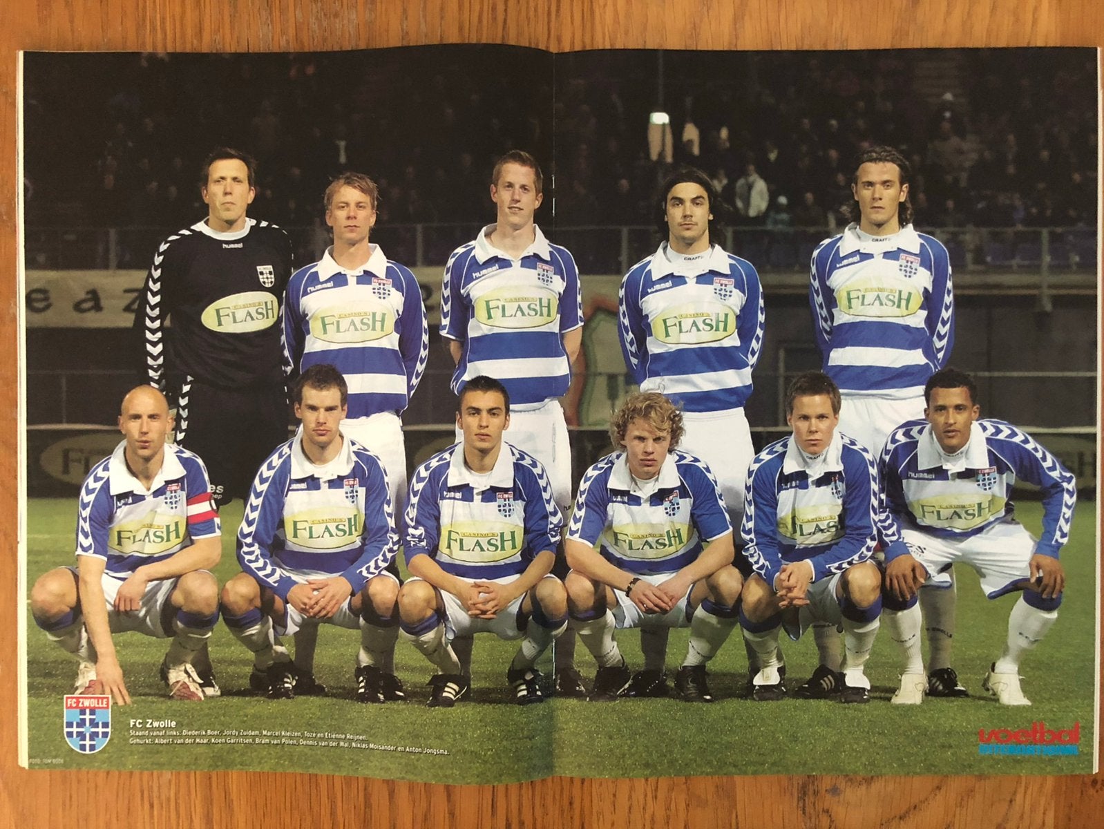 Mooie poster FC/PEC Zwolle seizoen 2007/2008 - VI, Ophalen of Verzenden, Zo goed als nieuw, Overige binnenlandse clubs, Poster, Plaatje of Sticker