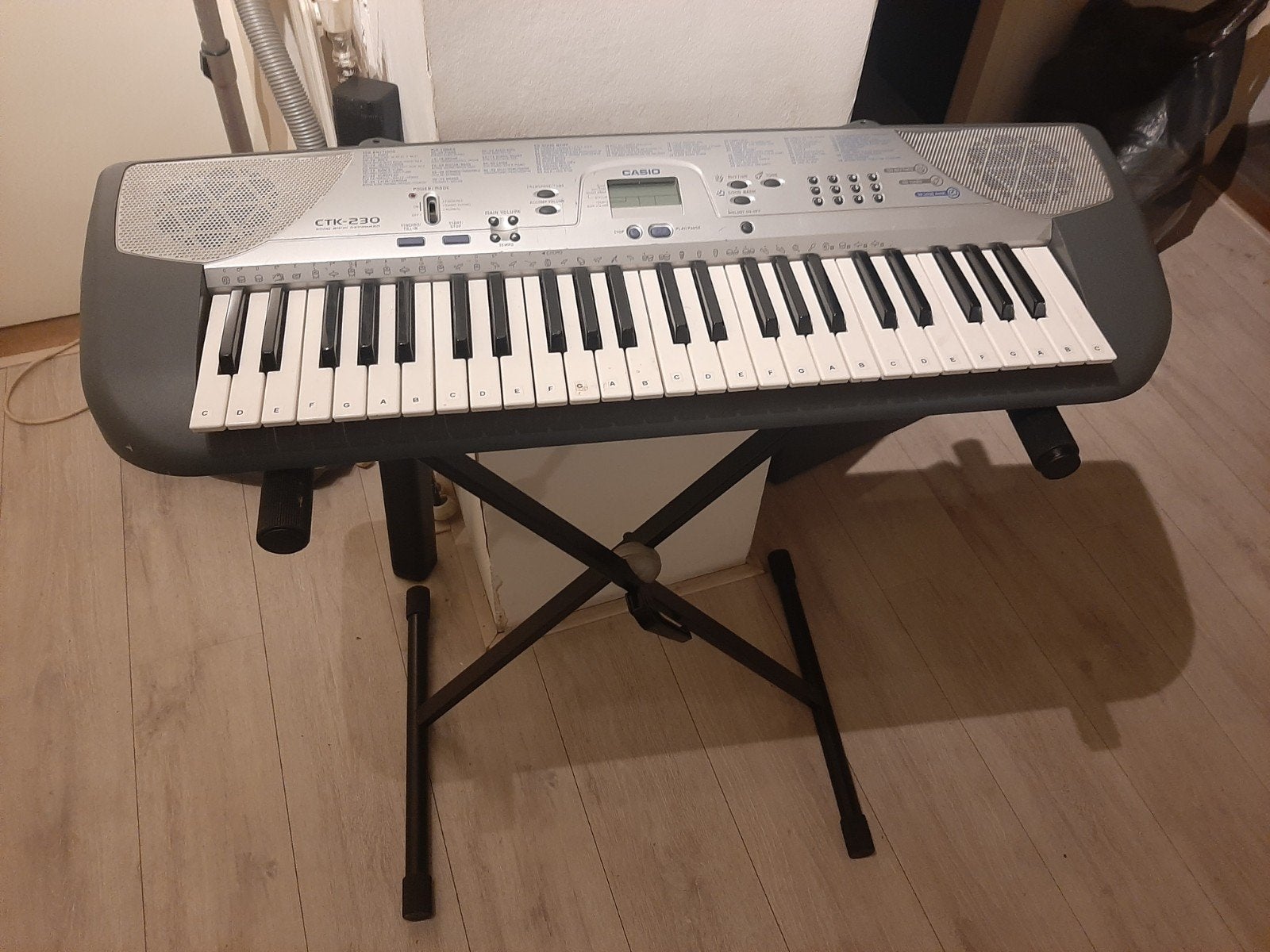Casio CTK-230 Keyboard met standaard, Muziek en Instrumenten, Keyboards, Ophalen