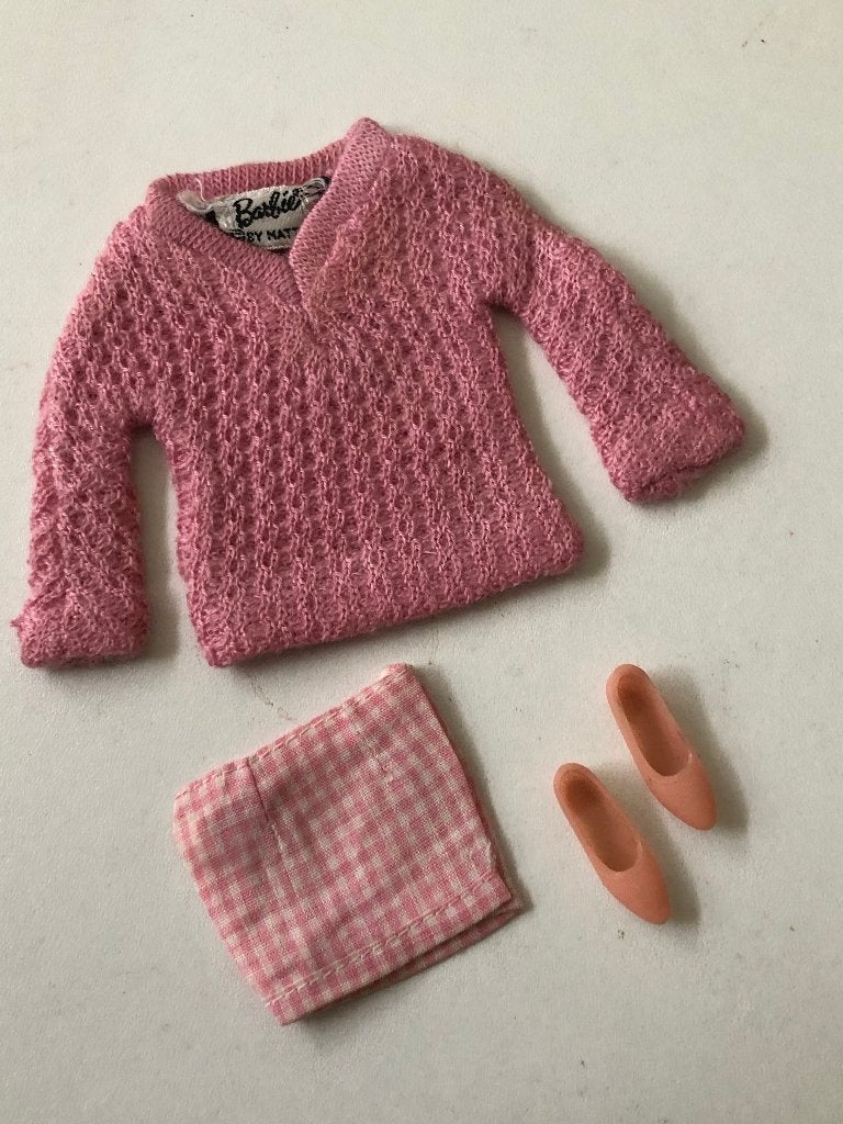 barbie kleding vacation time 1965, Ophalen of Verzenden, Zo goed als nieuw, Kleertjes