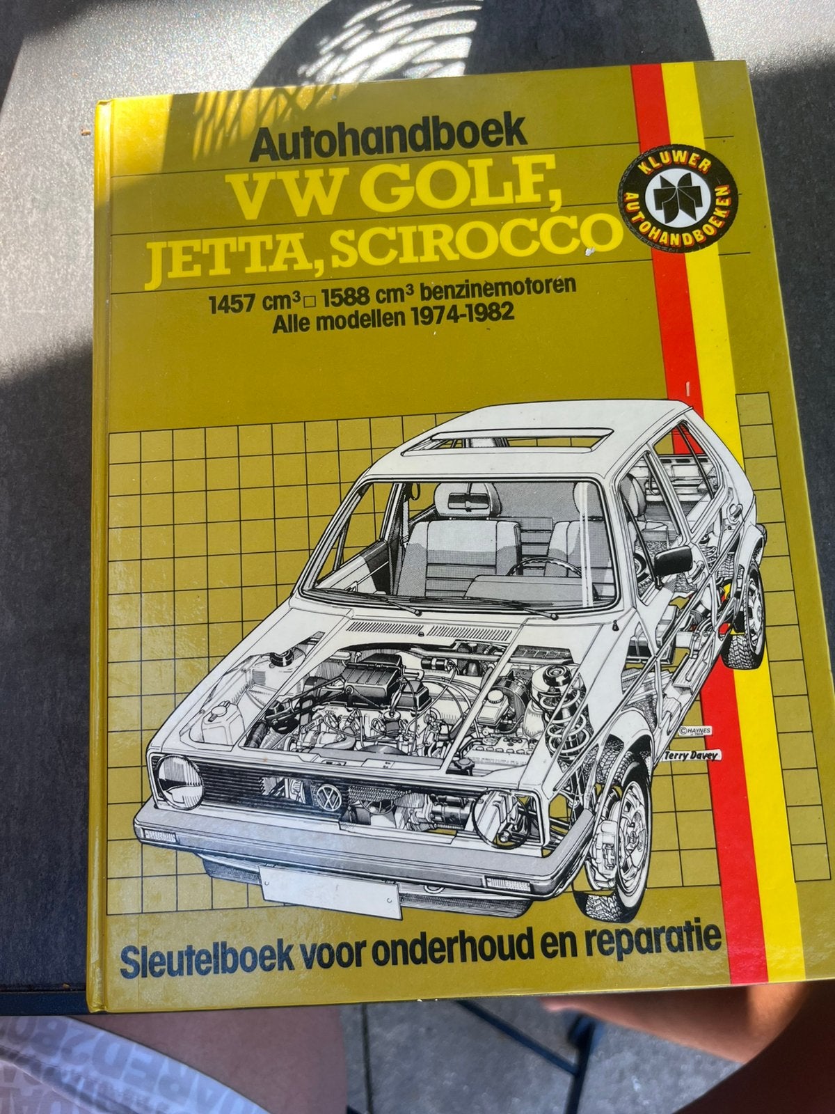 Autohandboek vw, golf , jetta , sirocco, Ophalen