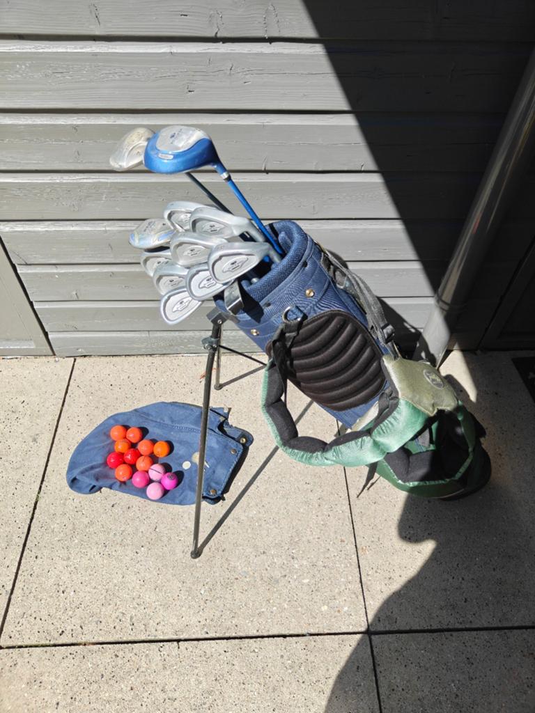 Complete golfset dames in golftas als Nieuw., Ophalen of Verzenden, Zo goed als nieuw, Set, Overige merken