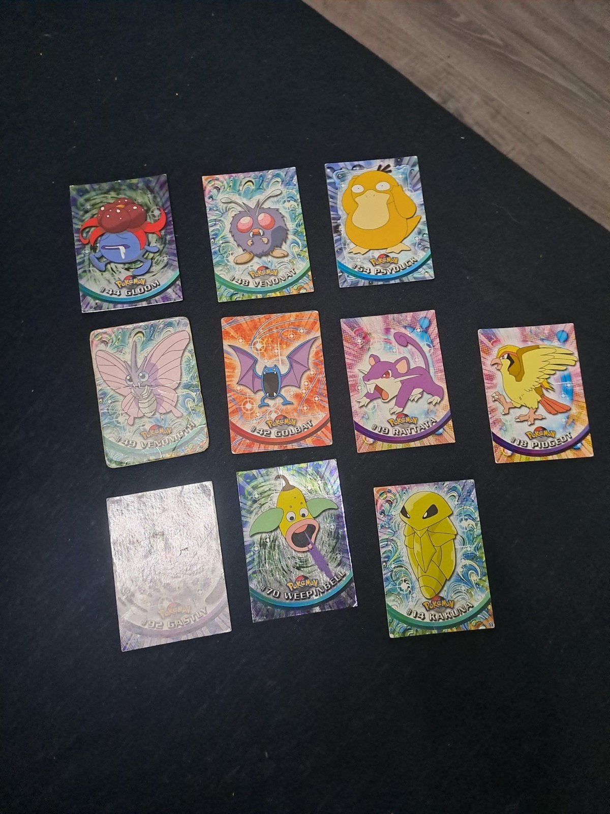 Topps pokemon kaarten uit 1990, Ophalen, Meerdere kaarten