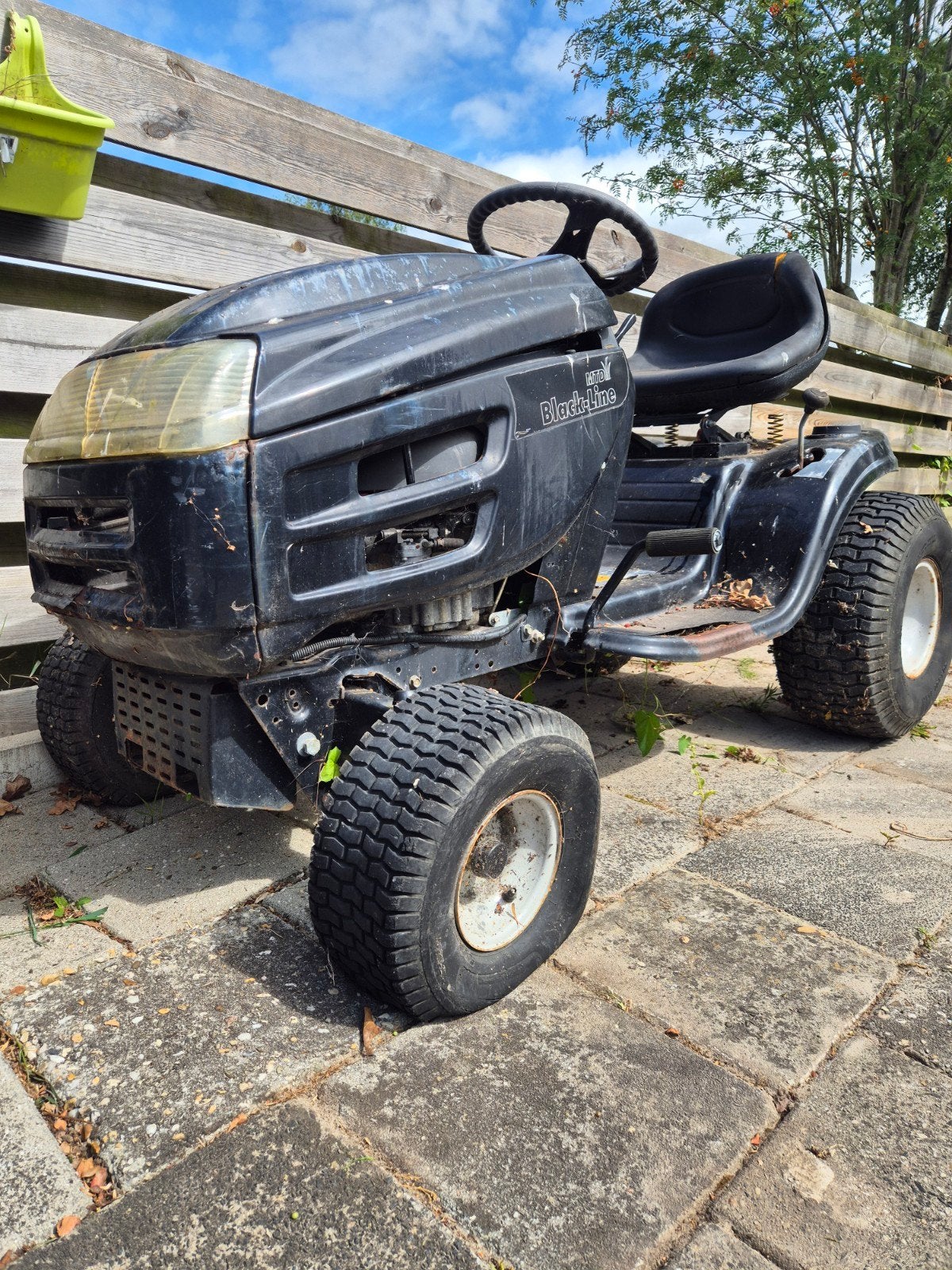 MTD Black-Line Zitmaaier - Opknapper, Tuin en Terras, Zitmaaiers, Ophalen, Gebruikt, MTD Black-Line