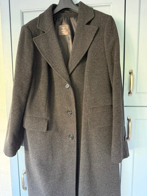 Jas, Kleding | Dames, Ophalen of Verzenden, Zo goed als nieuw, Maat 46/48 (XL) of groter, Grijs