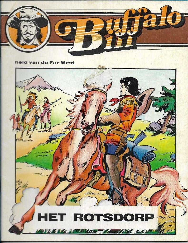 Buffalo Bill - Nr. 6: Het rotsdorp, Eén stripboek, Verzenden, Gelezen