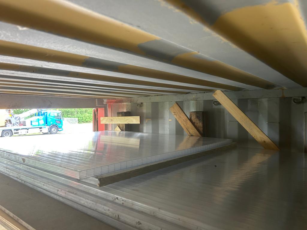 polycarbonaat platen 3x 2730x1200mm 3 x 1200x1220mm nieuw, Ophalen of Verzenden, Nieuw