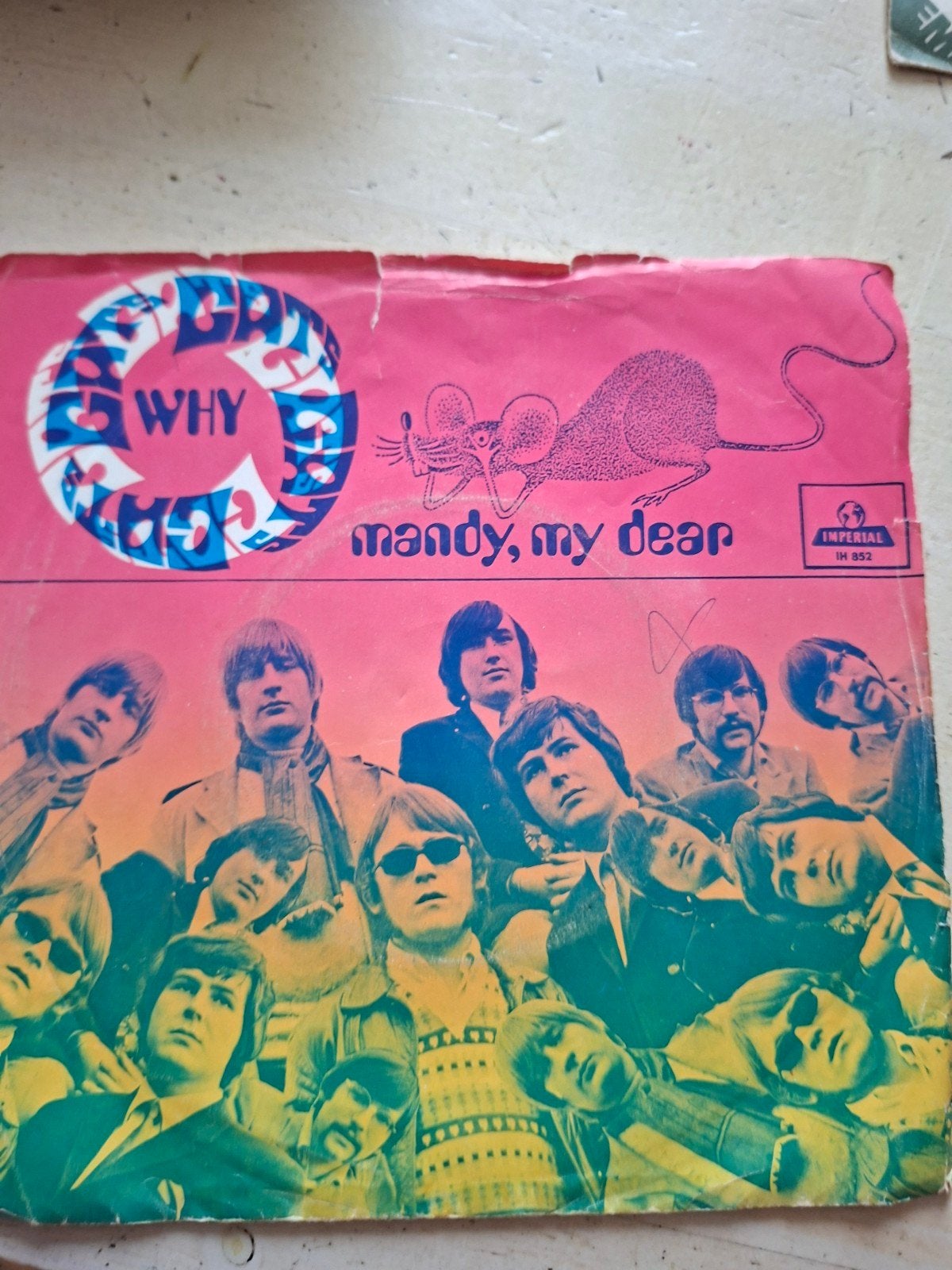 The Grass Roots - Why / Mandy, My Dear (7 inch vinyl), Gebruikt, 7 inch, Pop, EP