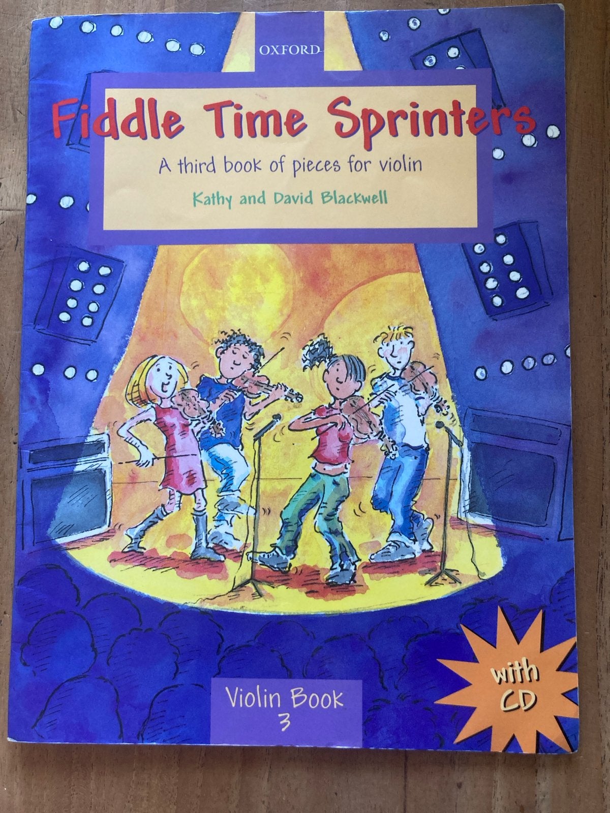 Fiddle Time Sprinters: Vioolboek 3 met CD - Kathy & David Bl, Muziek en Instrumenten, Bladmuziek, Gebruikt, Klassiek, Les of Cursus