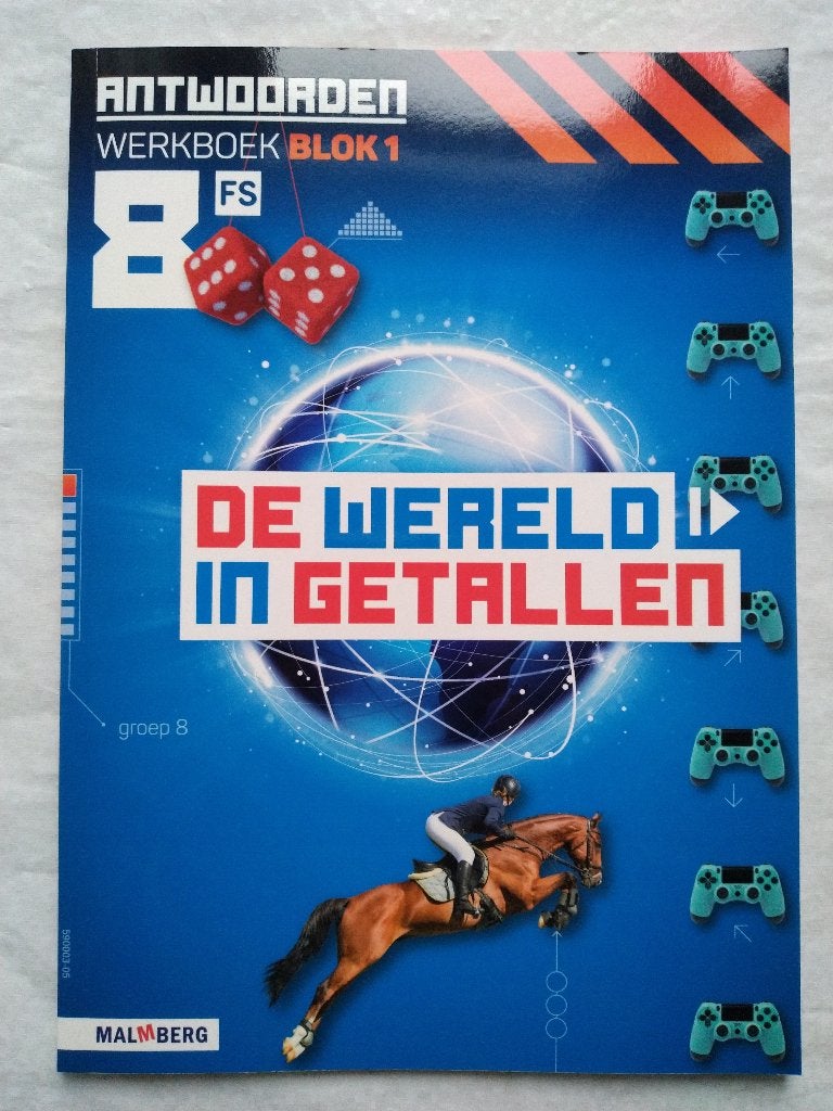 Wereld in Getallen antwoordenboek Groep 8/8FS -Blok 1 t/m 9, Ophalen of Verzenden, Nieuw, Overige niveaus, Overige vakken