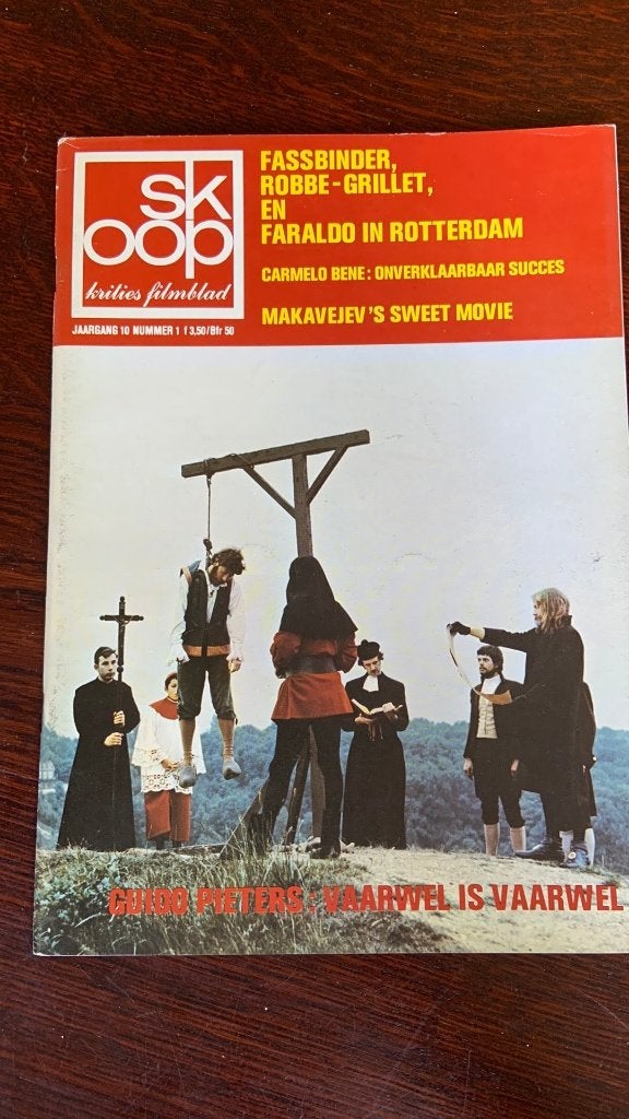 Skoop krities filmblad jaargang 10 nummer 1 april 1974, Ophalen of Verzenden, Gelezen
