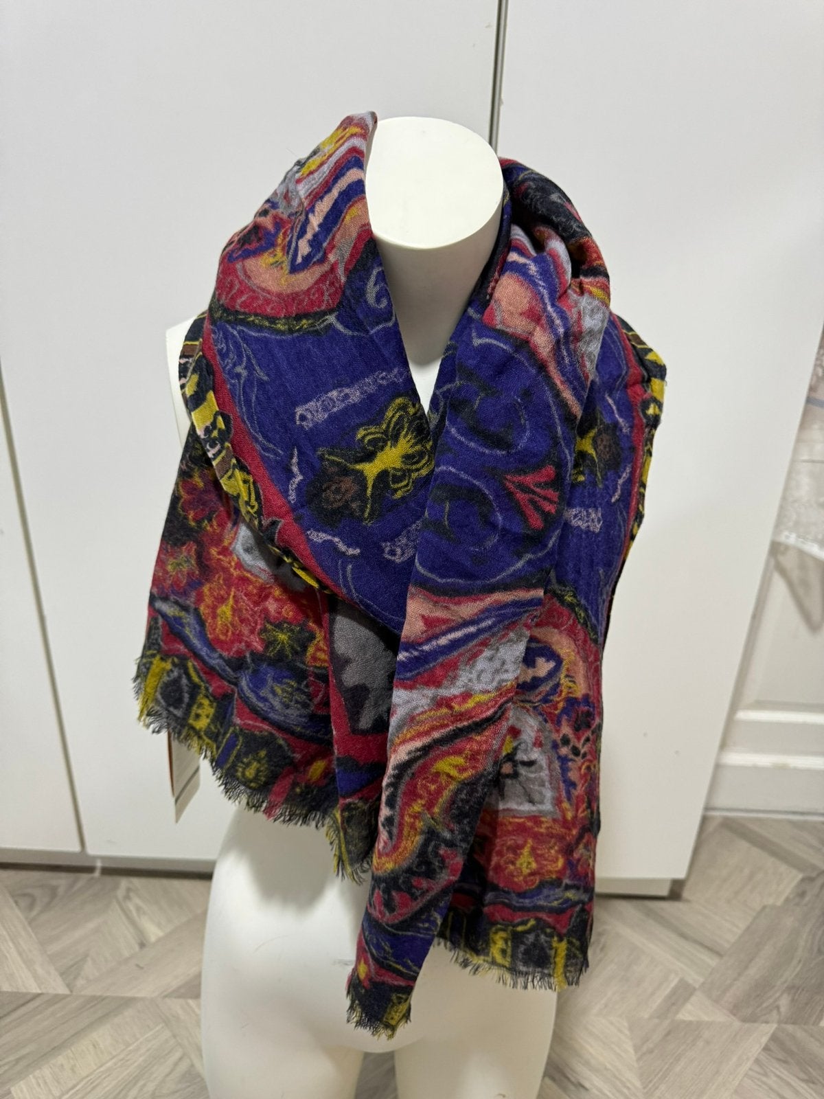 Sjaal 100% wol, Verzenden, Nieuw, Maat 46/48 (XL) of groter, Sjaal