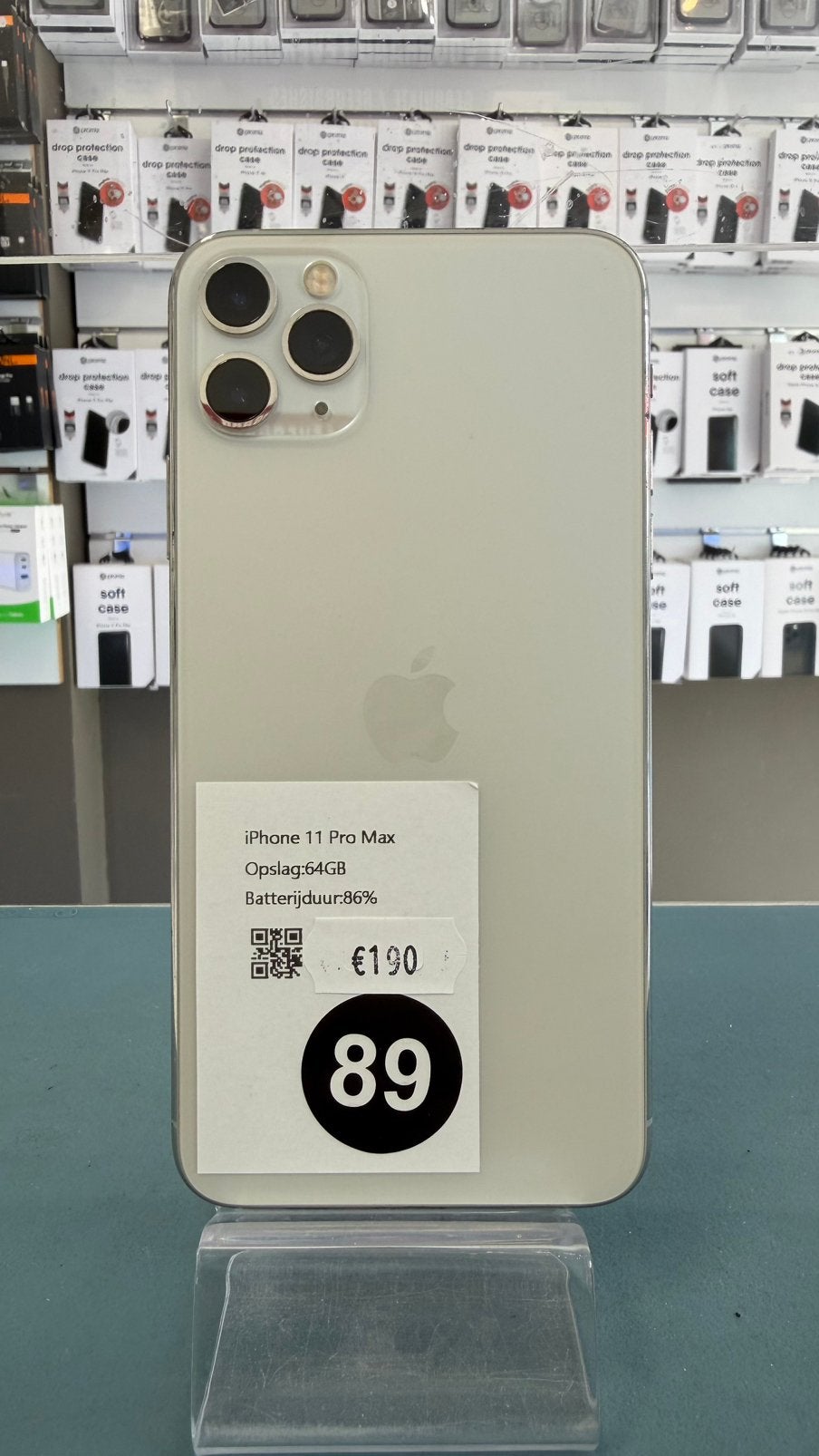 iPhone 11PM White 64GB (89), Telecommunicatie, Mobiele telefoons | Apple iPhone, Wit, Ophalen of Verzenden, Apple, 64 GB