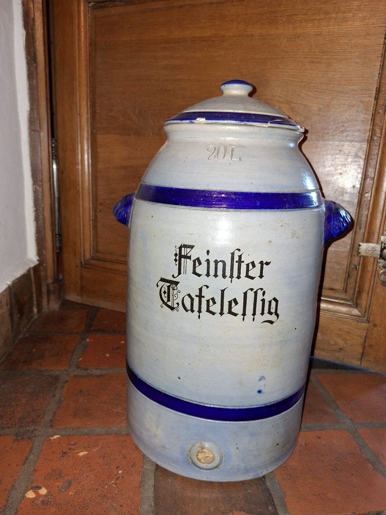 grote oude stenen pot 20L, jaren 1800-1900, Ophalen of Verzenden