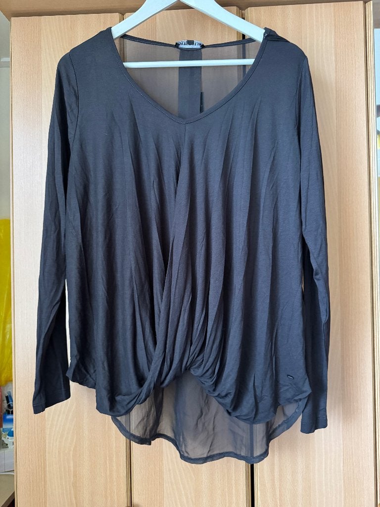 Nieuw antraciet shirt met lange mouw sps, Maat 46/48 (XL) of groter, Nieuw, Ophalen of Verzenden, Lange mouw