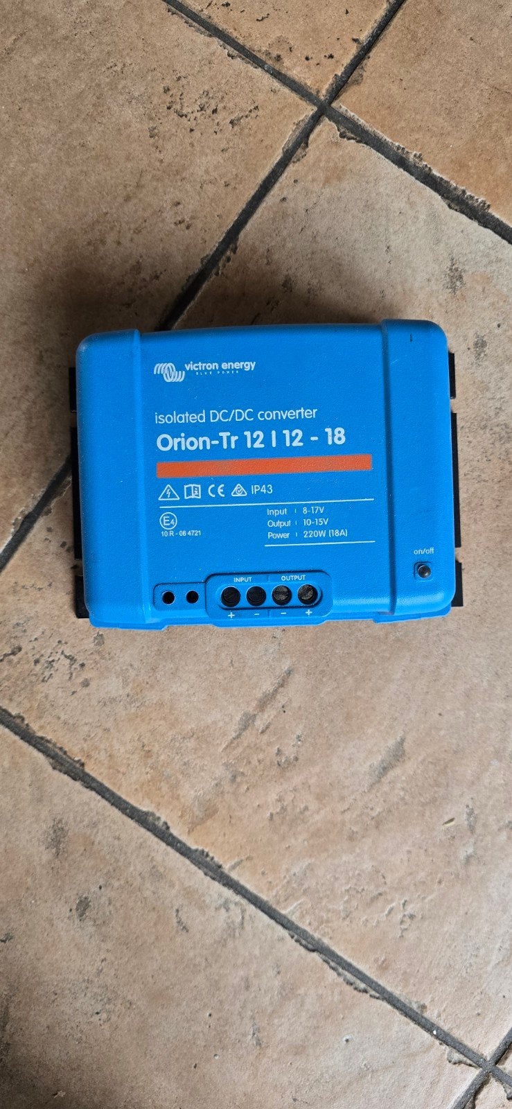 Victron Energy Orion-Tr 12 | 12 - 18 DC/DC converter, Ophalen