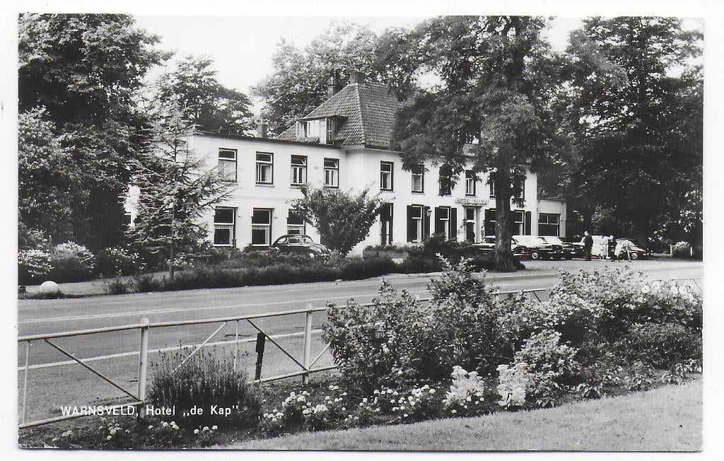 Warnsveld Hotel De Kap gelopen Ansichtkaart ( B7445 ), Ophalen of Verzenden, 1980 tot heden, Gelopen
