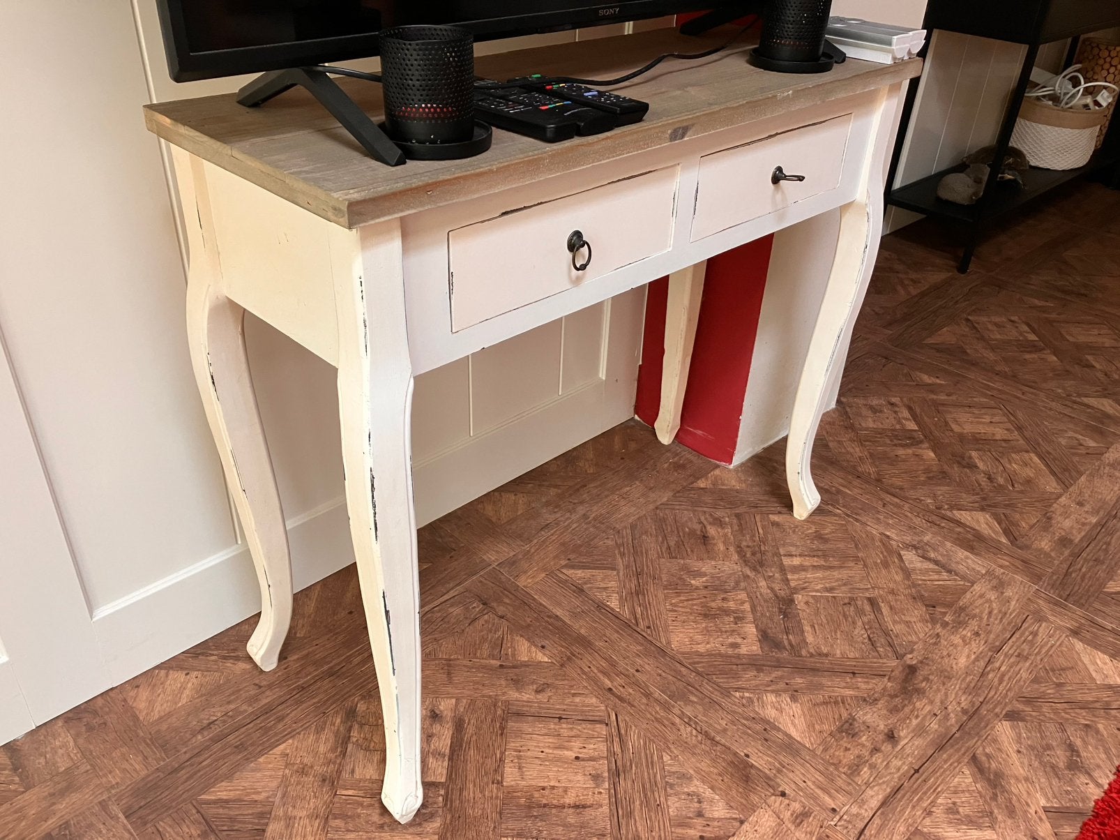 Tv meubel, Huis en Inrichting, Tafels | Sidetables, Ophalen, Zo goed als nieuw, 50 tot 75 cm, Rechthoekig
