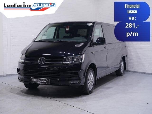 Volkswagen Transporter 2.0 TDI 150 pk Dubbel Cabine DSG Aut., Auto's, Stof, Gebruikt, 4 cilinders, 150 pk