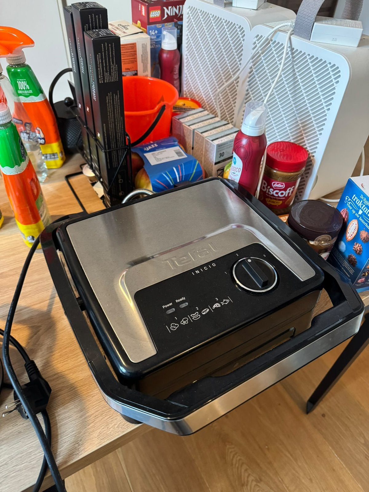 Tefal grill, Witgoed en Apparatuur, Ophalen, Zo goed als nieuw