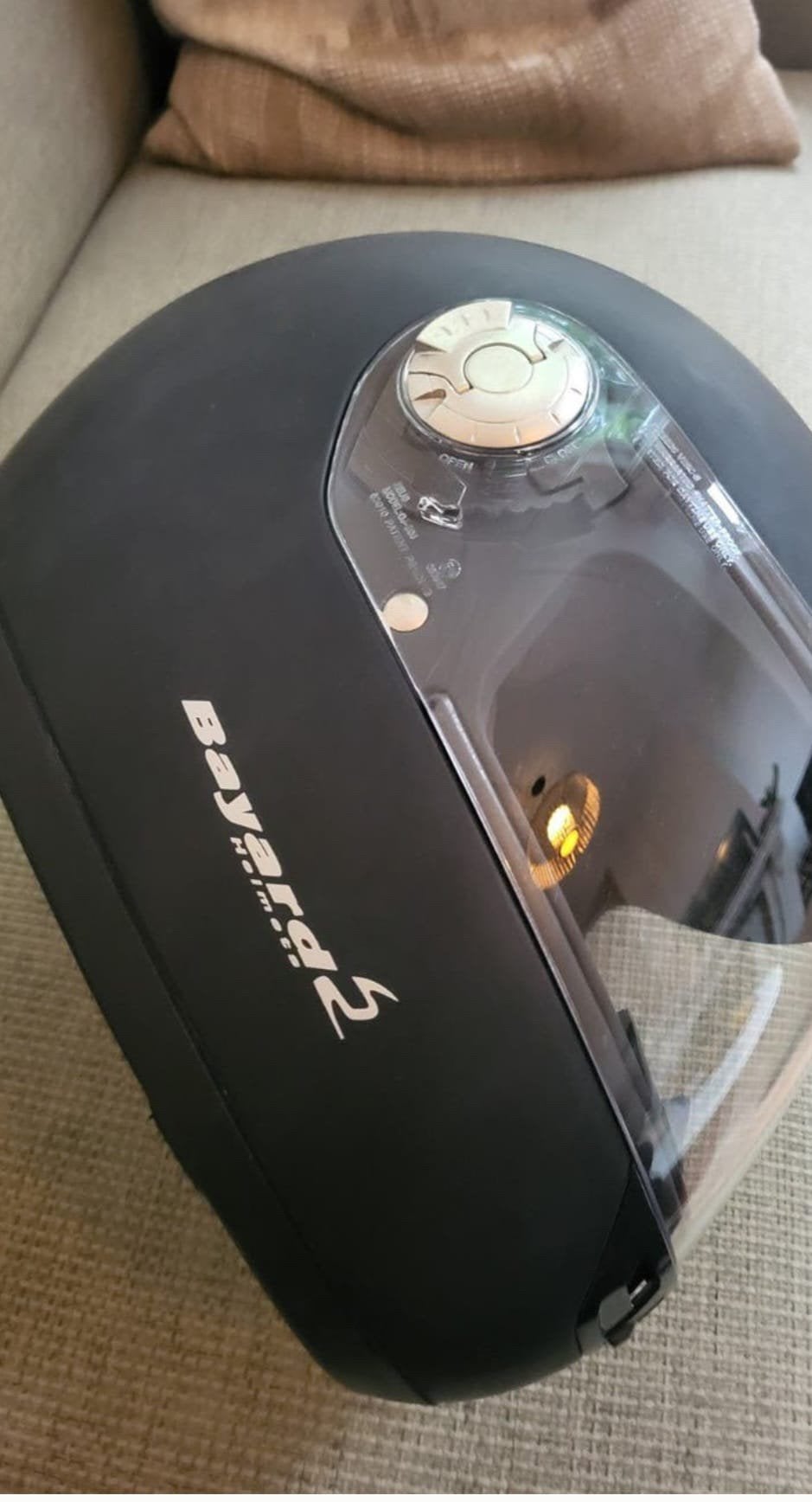 Bayard E13 mat zwarte motorhelm maat S, Ophalen, M