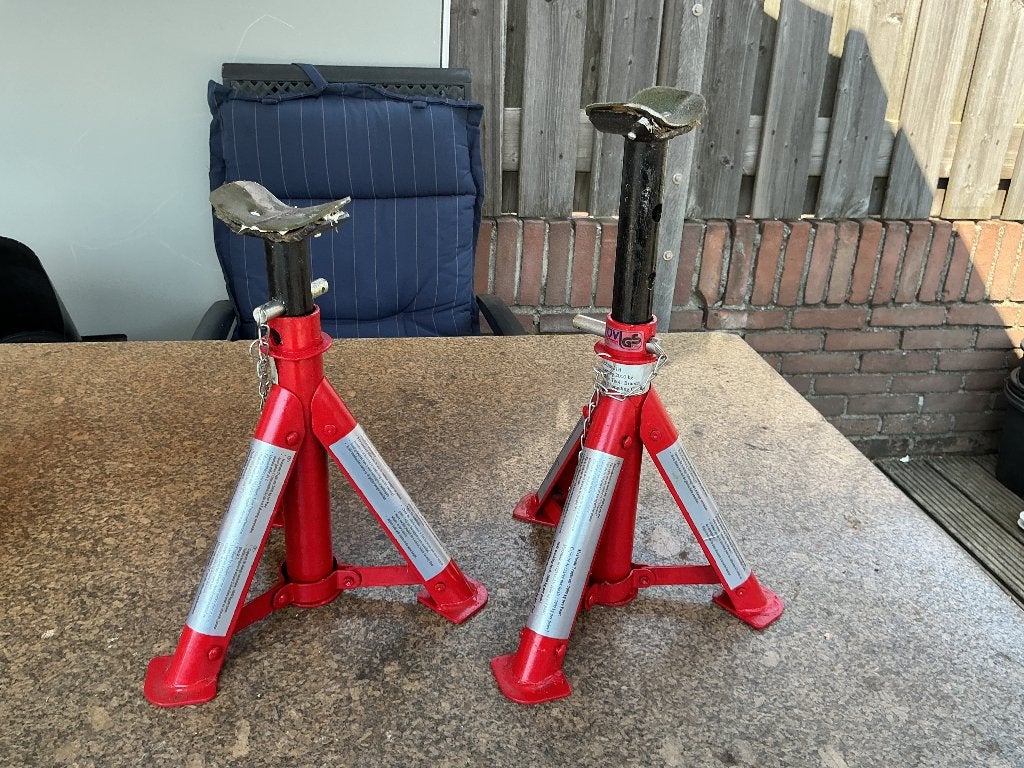 Assteun, autosteun, krik, jack, Ophalen of Verzenden, Zo goed als nieuw, Manueel, Garagekrik