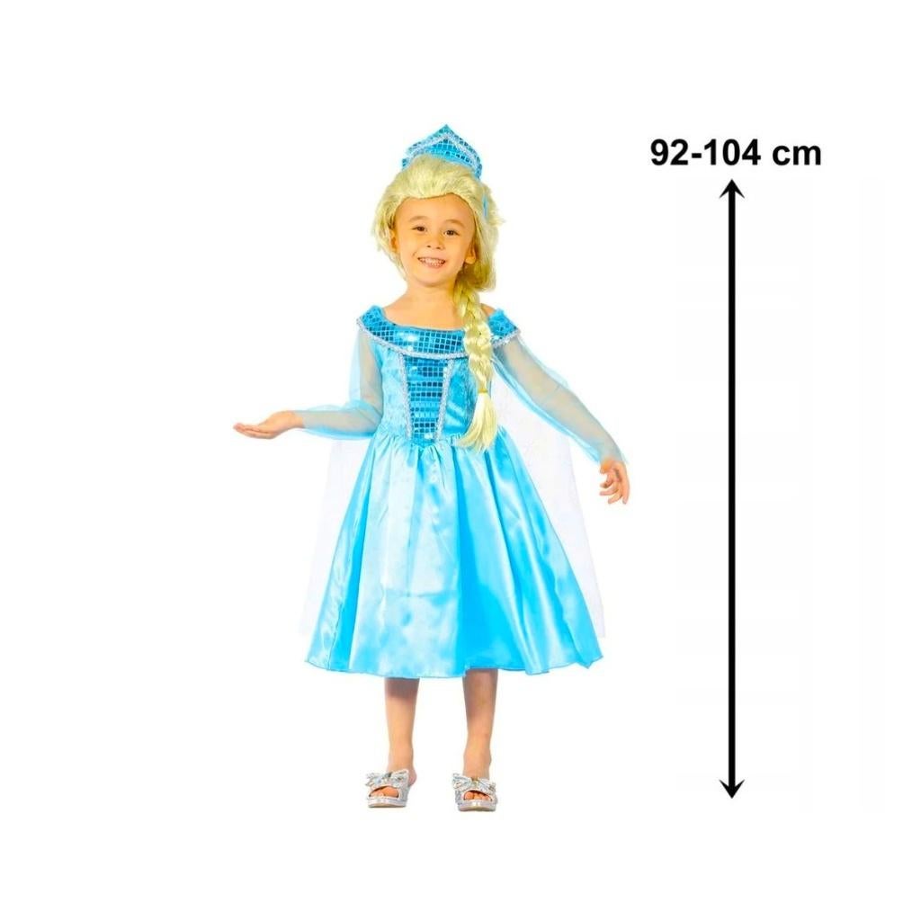 Nieuw ! Maat 92-98-104 Elsa Prinsessenjurk Met Cape 3/4 Jaar, Ophalen of Verzenden, Nieuw, 104 of kleiner, Meisje