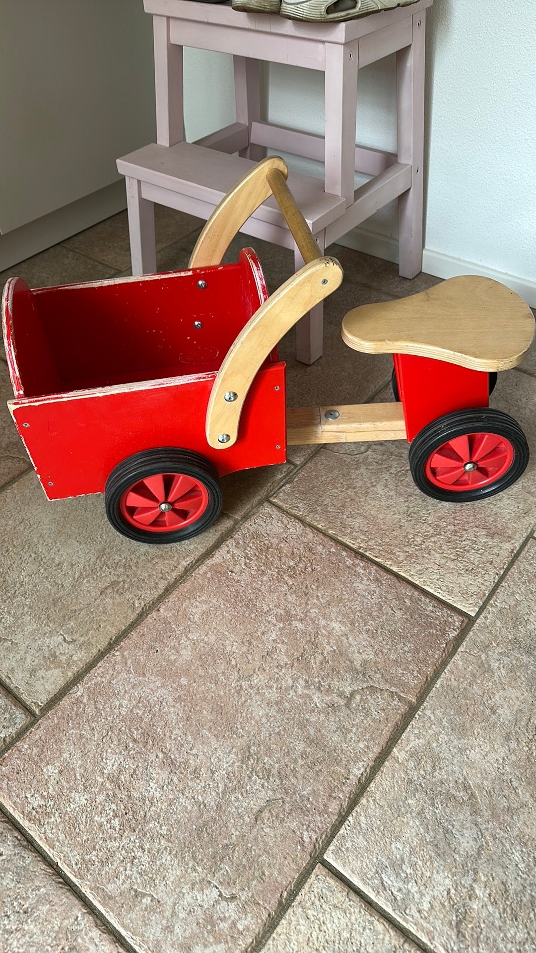 Bakfiets kind vanaf ong. 1 jr., Ophalen of Verzenden, Loopfiets