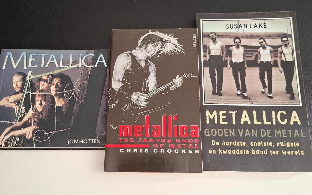 Metallica boeken Goden van de Metal, Ophalen of Verzenden, Gebruikt, Boek, Tijdschrift of Artikel