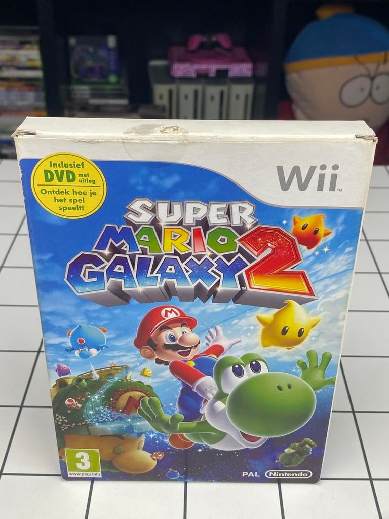 Super Mario Galaxy 2 DVD Bundle - Nintendo Wii Game - CIB, Www.nintendo.com, 1 speler, Ophalen of Verzenden, Zo goed als nieuw
