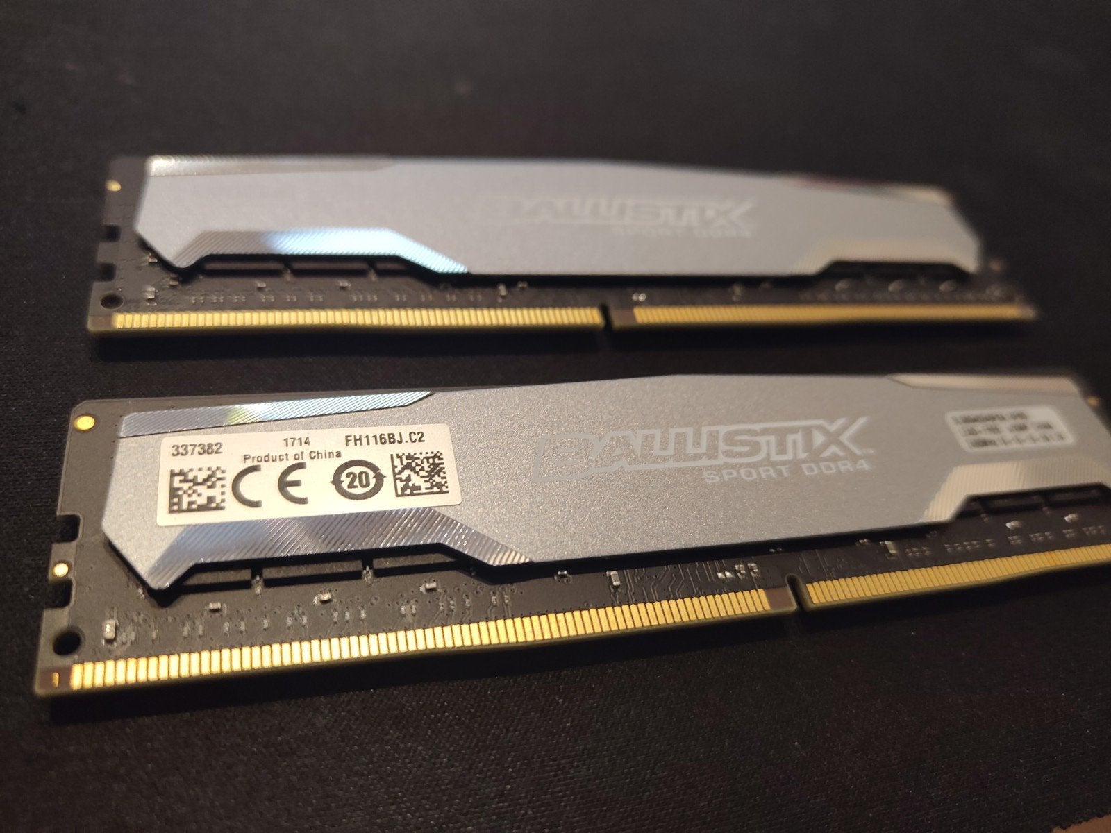 Crucial Ballistix Sport DDR4 16GB (2x8GB) 2400MHz, DDR4, Ophalen of Verzenden, Zo goed als nieuw, 2400MHz