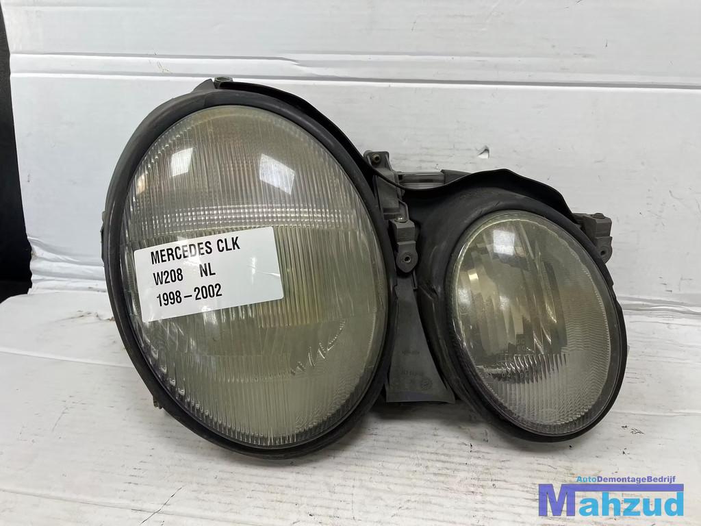 MERCEDES CLK W208 Rechts koplamp 1997-2002, Auto-onderdelen, Verlichting, Gebruikt, Mercedes-Benz AG, Mercedes-Benz, Ophalen of Verzenden