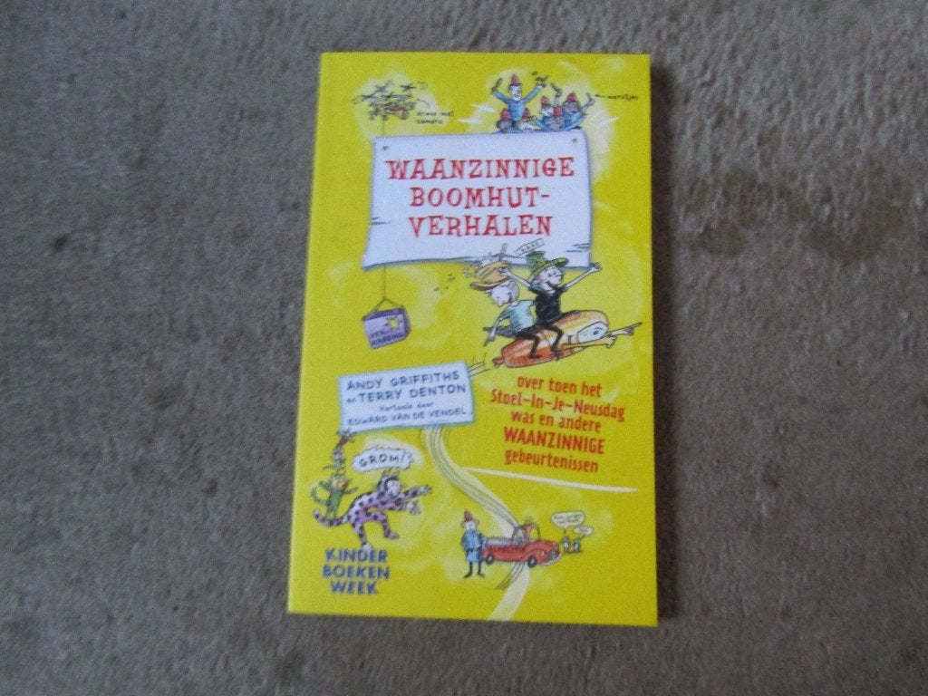 Boek: Waanzinnige boomhut verhalen, Boeken, Ophalen of Verzenden, Gelezen, Andy Griffiths; Terry Denton, Fictie algemeen