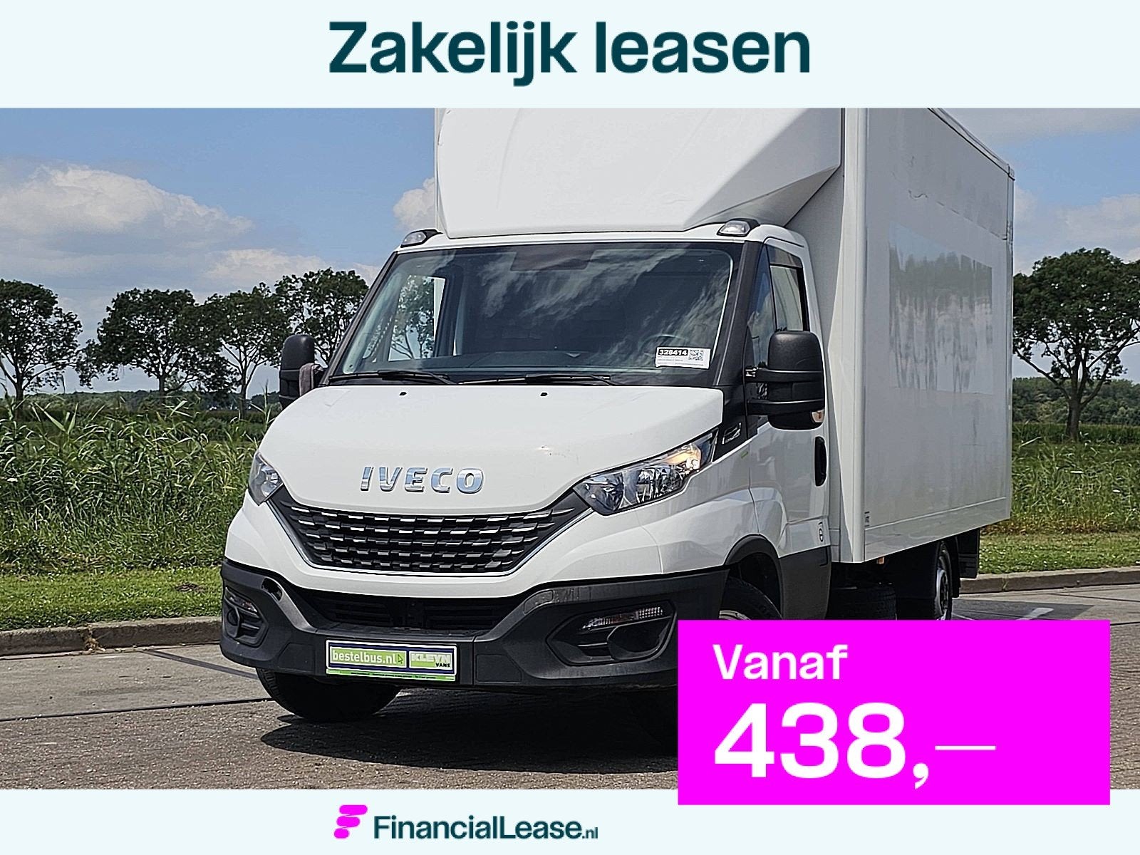 IVECO DAILY 35S14       bakwagen laadklep!, Automaat, 136 pk, Gebruikt, Euro 6