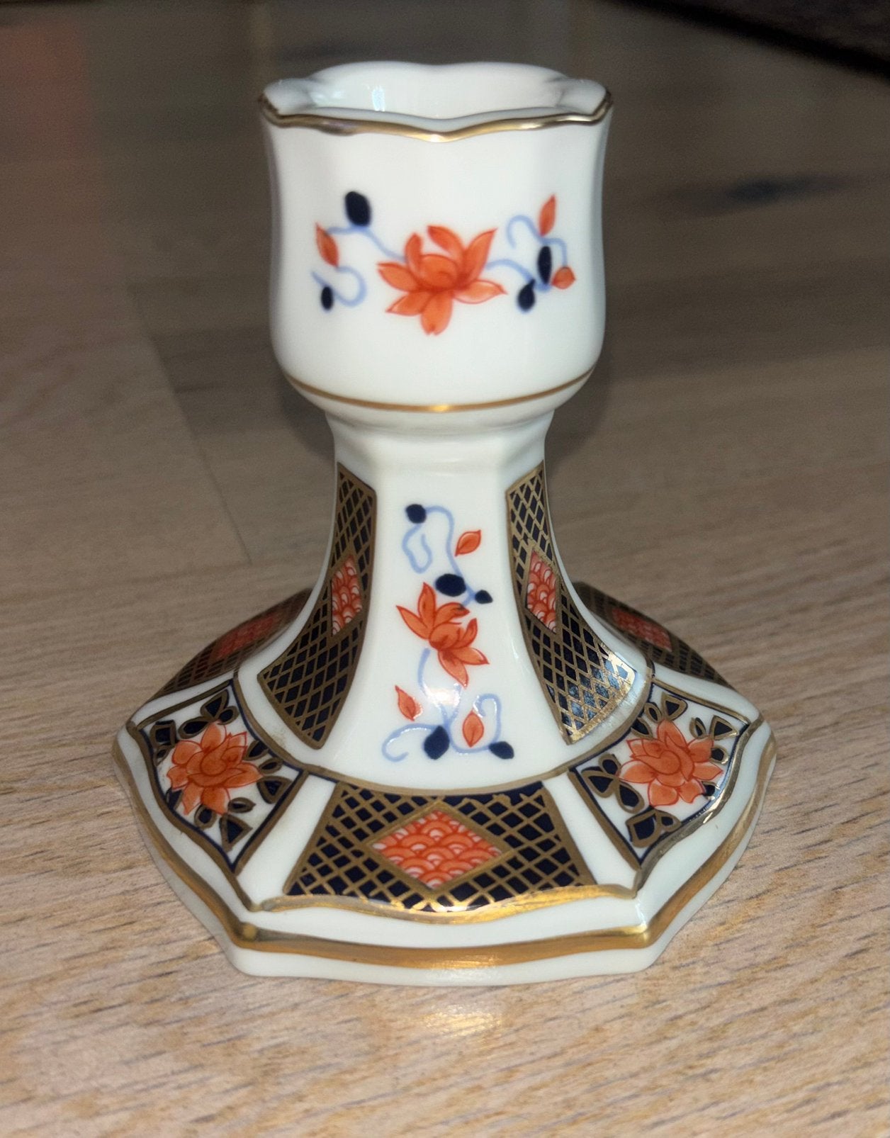 Vintage Japanse Shimabara kandelaar (Imari stijl), Verzenden