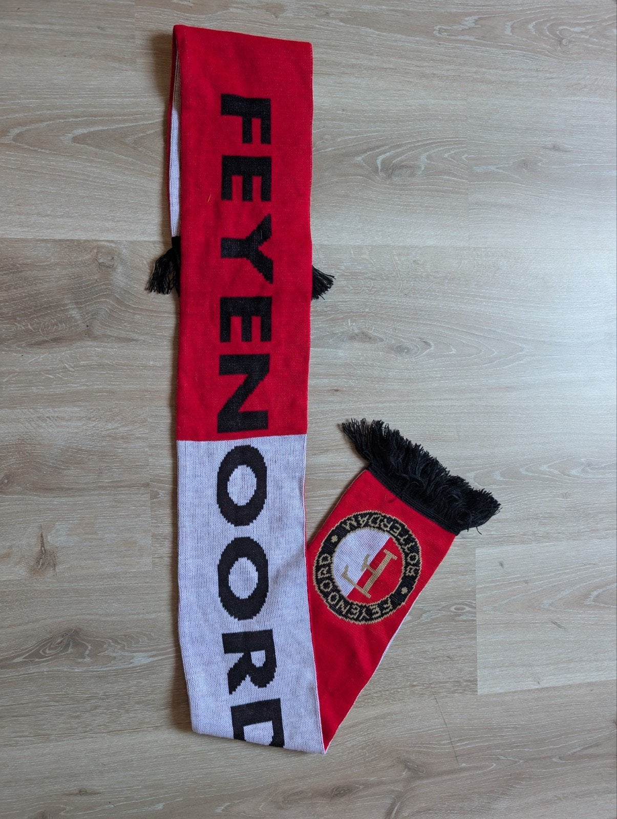 Feyenoord sjaal, Ophalen of Verzenden, Zo goed als nieuw, Feyenoord, Vaantje of Sjaal