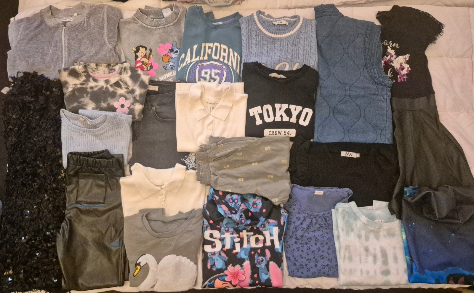 Meisjeskleding pakket 134/140, Verzenden, Meisje