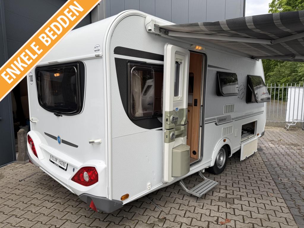 Knaus Sudwind Limited Edition 460 EU ENKELBED - BOMVOL!!, Standaardzit, Bedrijf, 4 tot 5 meter, Knaus