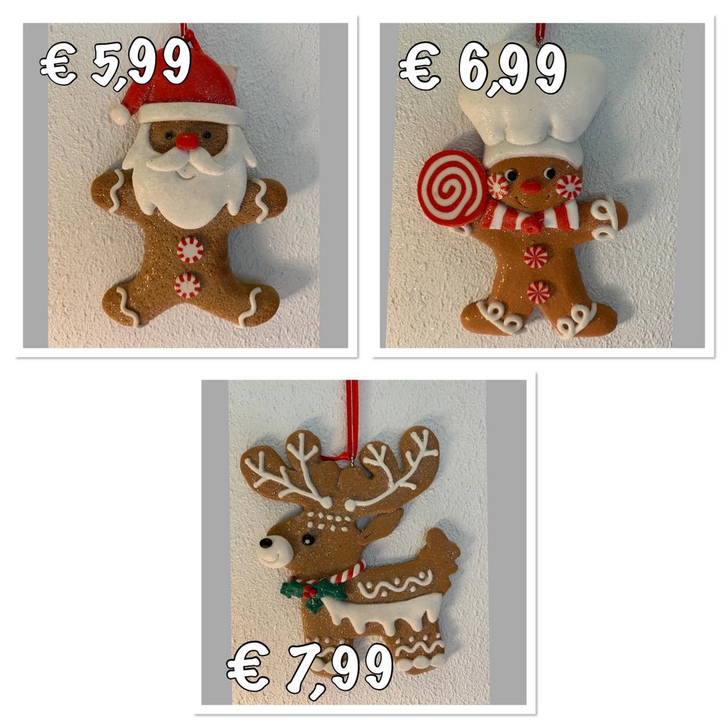 Gingerbread hangers Kurt Adler, Ophalen of Verzenden, Nieuw