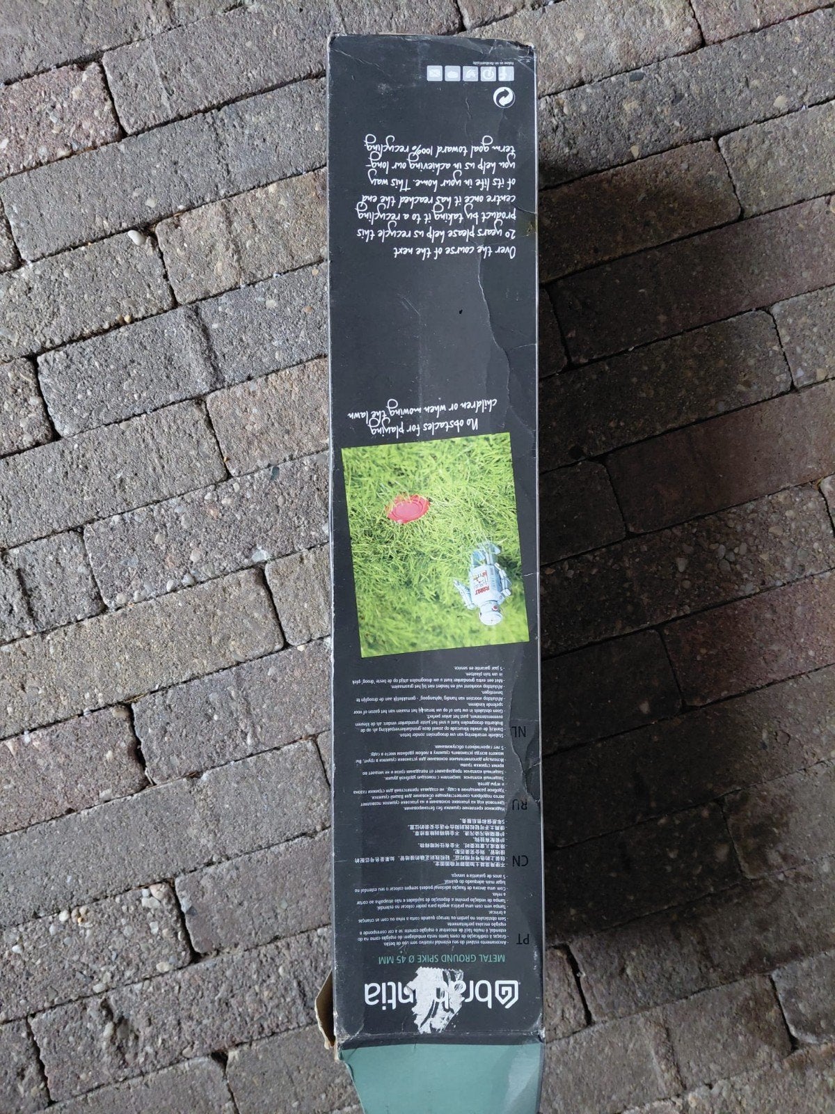 Brabantia Droogmolen met grondanker - Zo goed als nieuw, Tuin en Terras, Droogmolens en Wasrekken, Ophalen of Verzenden, Zo goed als nieuw