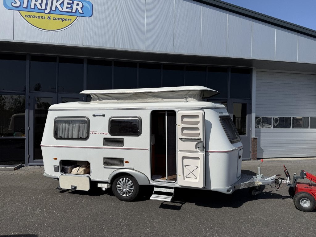 Eriba Touring Troll 550 GT Vast Bed 198cm + Zit + WC BJ 2019, Caravans en Kamperen, Bedrijf, 750 - 1000 kg, 5 tot 6 meter, Eriba