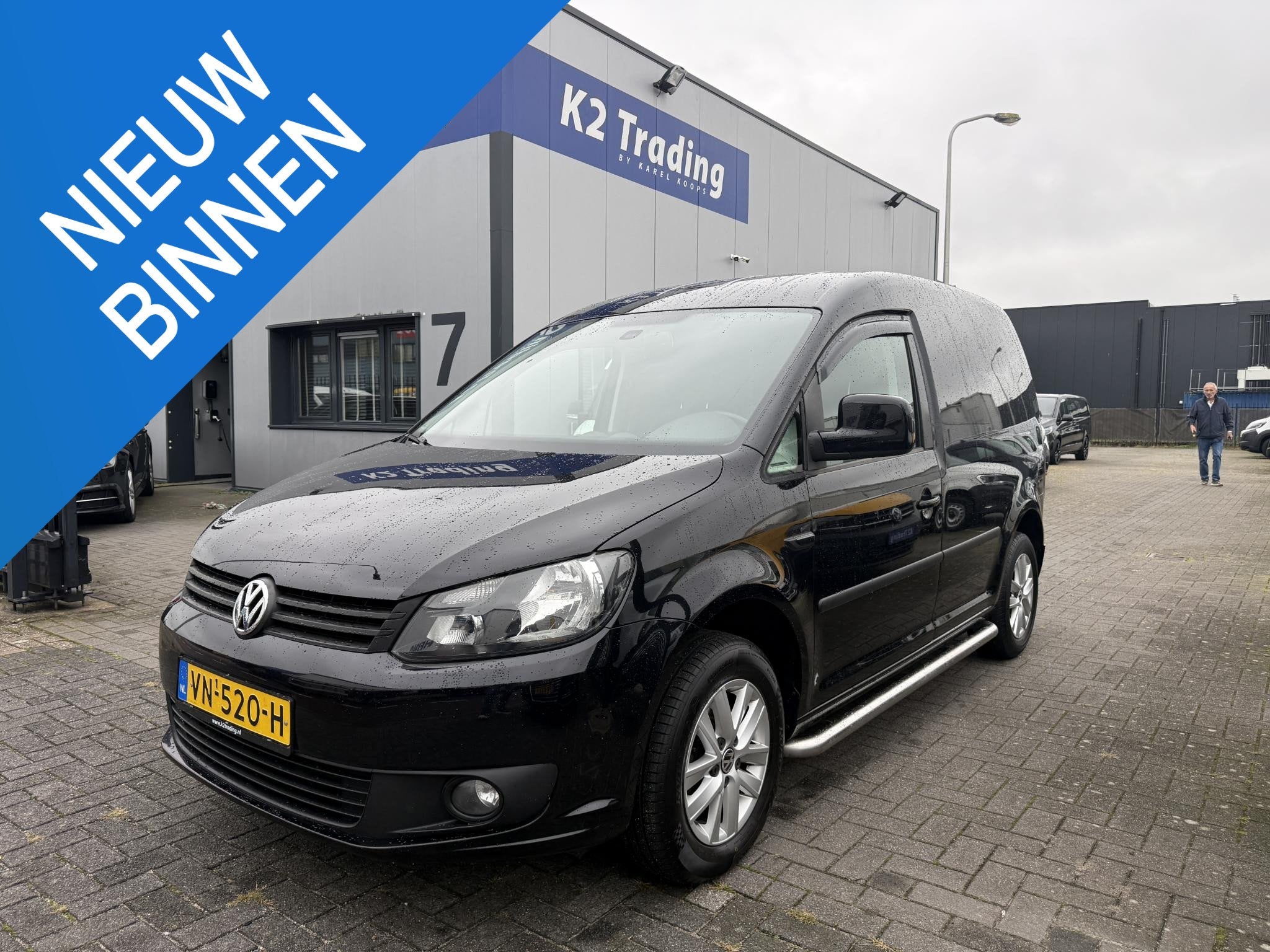 Volkswagen Caddy 1.6 TDI C-Edition, Voorwielaandrijving, Euro 5, Stof, Gebruikt