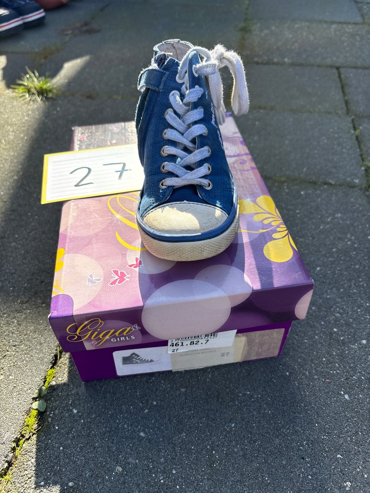 Giga Girls Hoge Sneakers Maat 27 - Zo goed als nieuw, Ophalen of Verzenden, Zo goed als nieuw, Meisje, Schoenen