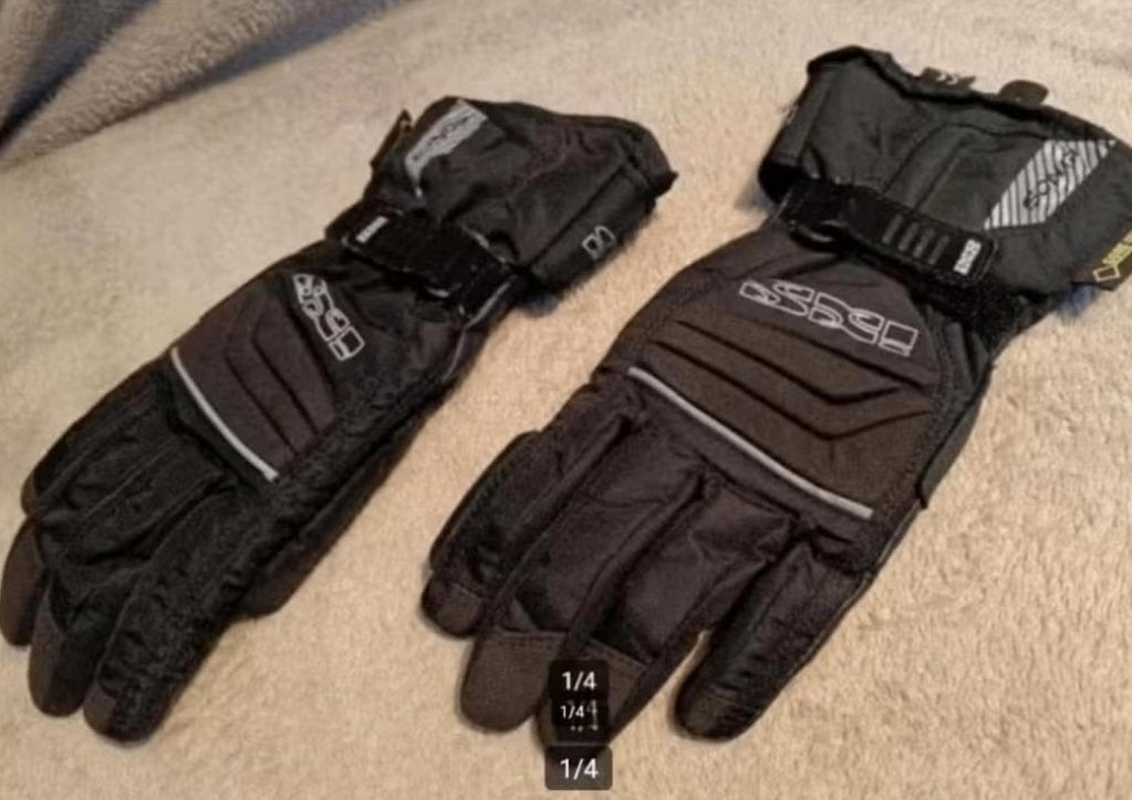 Ixs motorhandschoenen goretex waterdicht maat dm6, Ophalen of Verzenden, Dames, Handschoenen, Tweedehands
