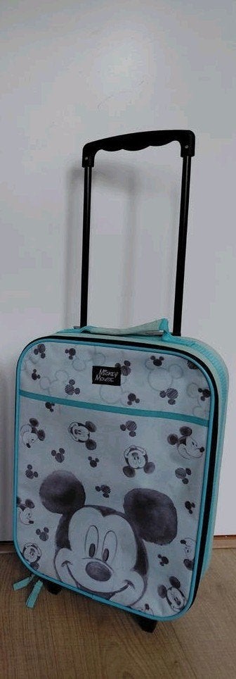 Leuke Mickey Mouse kinderkoffer, Ophalen, Wieltjes, Gebruikt, Minder dan 50 cm