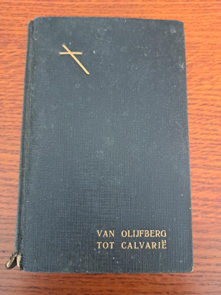 1932 De Liguori Devotieboek Olijfberg Calvarië, Boeken, Ophalen of Verzenden, Gelezen, Christendom | Katholiek