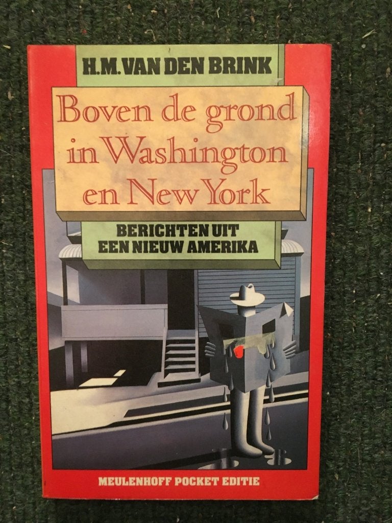 Boven de grond in Washington en New York; HM van den Brink, Ophalen of Verzenden, Gelezen, HM van den Brink, Noord-Amerika