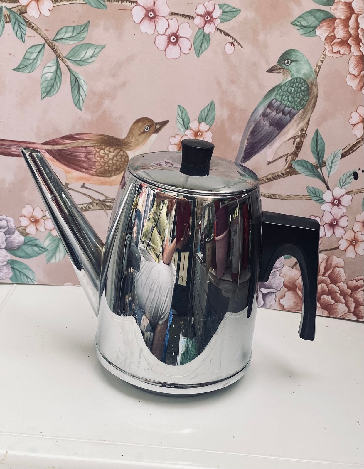 Bredemeijer dubbelwandige theepot 1.2 ltr, Huis en Inrichting, Keuken | Servies, Overige materialen, Gebruikt, Overige typen, Ophalen of Verzenden