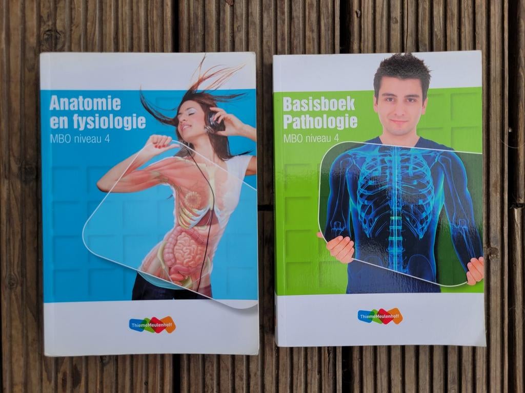 Anatomie en fysiologie & Basisboek Pathologie MBO 4, Boeken, Verzenden, Beta, Zo goed als nieuw, MBO