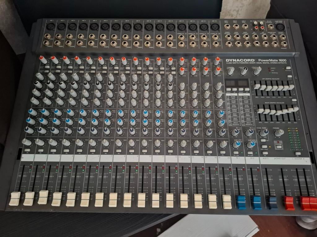 Dynacord PowerMate 1600 MK2 - Zo goed als nieuw, Ophalen of Verzenden